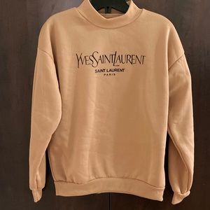 ✨Yves Saint Laurent✨ Logo Sweat Shirt